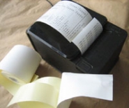 Bobine de 50 rouleaux papier Thermique, 80 x 80 x 12 mm ticket de caisse,  pour imprimante de tickets de caisse ou caisse enregistreu - Cdiscount  Informatique